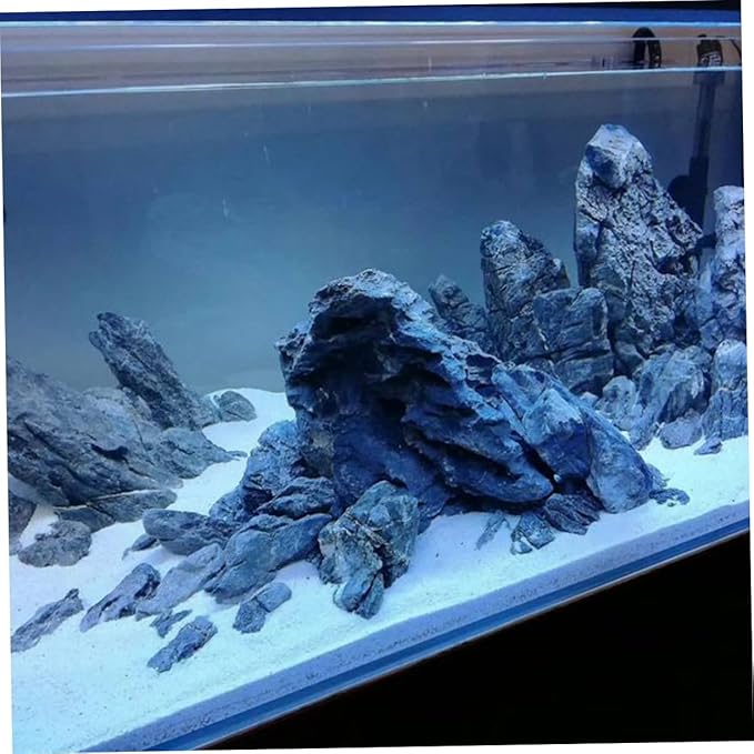 GANAZONO Aquarium Bottom Sand 500g Quartz Decoration Fish Tank Decorations for Home