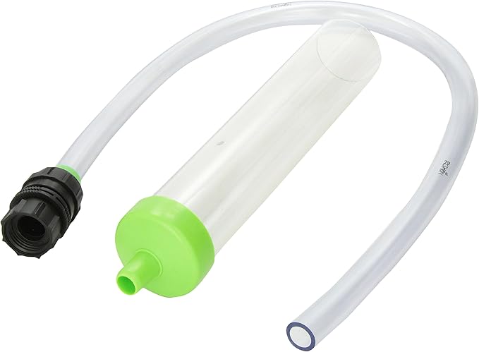 Python No Spill Clean and Fill Aquarium Gravel Tube with Tail/Connector, 10-Inch