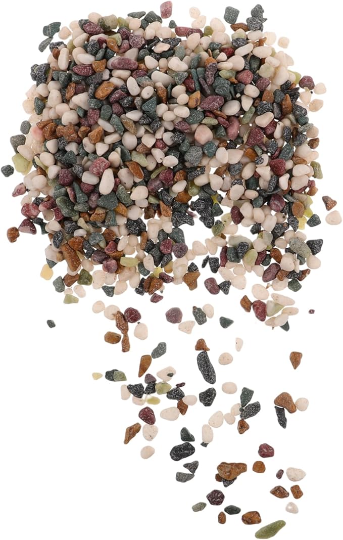 BESPORTBLE Quartz Sand Aquarium Stones Fish Tank Grit for Aquascaping Coarse Sand Stone for Decorative Bottom