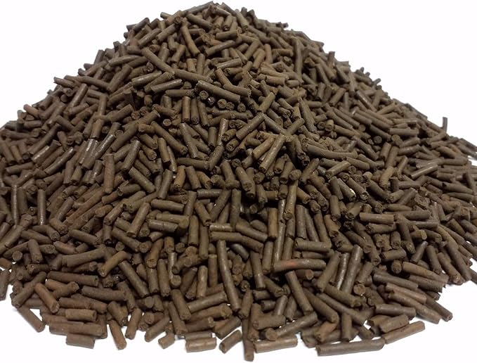6-Type Multi Worm 3/64" x 1/4" Sinking Micro Sticks for Cichlids, Discus, Plecos, Catfish, Shrimp, Crabs, All Community Tropical Fish...1/4-lb