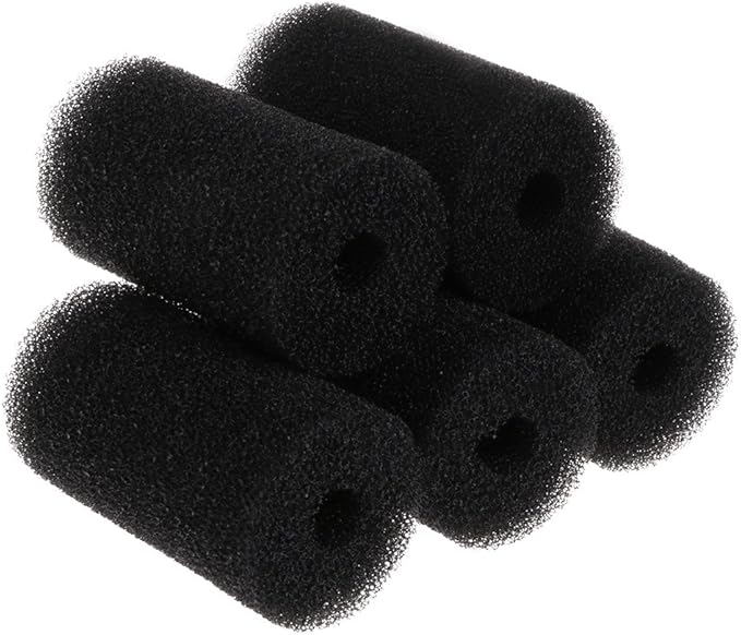 5 Pcs Sponge Aquarium Filter Protector Cover for Fish for Tank Inlet Pond Black Aquarium Heater Light Thermometers Gravel Sand Decorations Filter Fish Tank Filter Decorations Fish