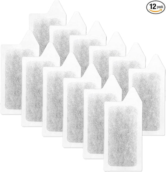 Small Aquarium Filter Cartridges Replacement Compatible with Tetra Whisper 3i Internal Filters, Frameless Design Filter Refills Work with 3-10 Gallons Small Fish Tank