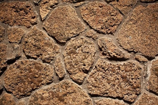VIP. LINE Brown Stone Texture Aquarium Reptile Background Poster for Snake Fish Tank Backdrop Sticker Selfadhesive (36" x 12"/ 91 x 30cm)