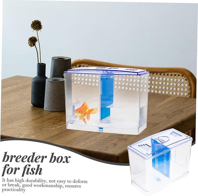 SUPVOX Hatchery Incubator Betta Breeding Box Fish Tank Isolation Box for Shrimp