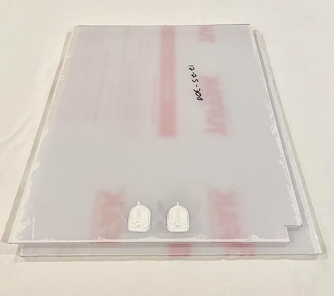 Aquarium Lid - 20 Gallon Long - Half Cut - Also Fits 29 Gallon Tanks - 3/16" Clear Polycarbonate Material - Tank not Included