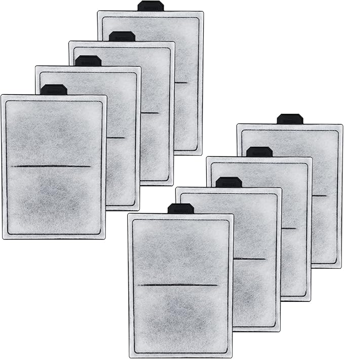 HiTauing 8 Packs PF-S Filter Cartridge for PF10 Power Filters, Only Fit to Model PF10 Power Filters