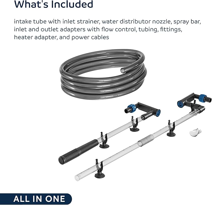 OASE BioMaster Thermo External Filter with Built-in Heater for Aquariums up to 160 gallons, Multi-stage Filtration, Easy Maintenance Prefilter, Quiet Canister Filter, German Engineering
