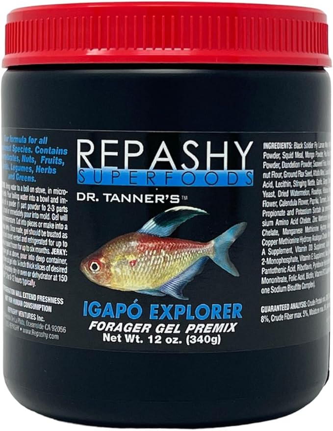 Repashy Igapo Explorer Fish Food (12 Oz Jar)