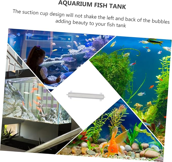 Angoily 1pc Underwater Air Diffuser Bubble Strip Oxygen for Fish Tank Aquarium Accessory Easy to Use Oxygenation Compatible Oxygen Pumps