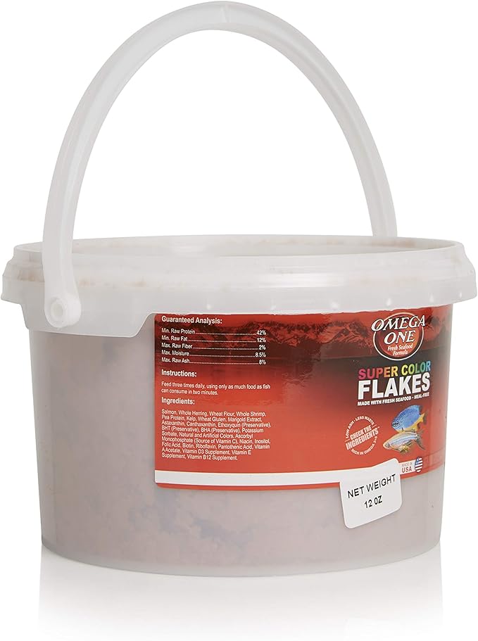Omega One Super Color Flakes 12 oz