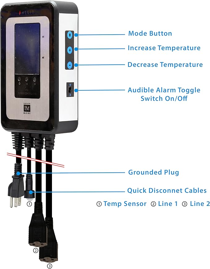 Innovative Marine Helio Universal Aquarium Heater Controller *(No Heating Elements Included)