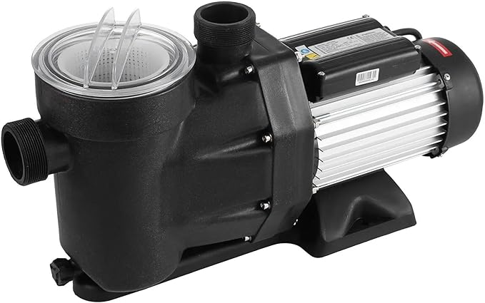 1pcs Swimming Pool Pump with Sand Filter High Flow 1.5HP-2.5HP Water Pump 1850W Tub Aquarium Pump for In/Above Ground Pool(110-230V 2HP)