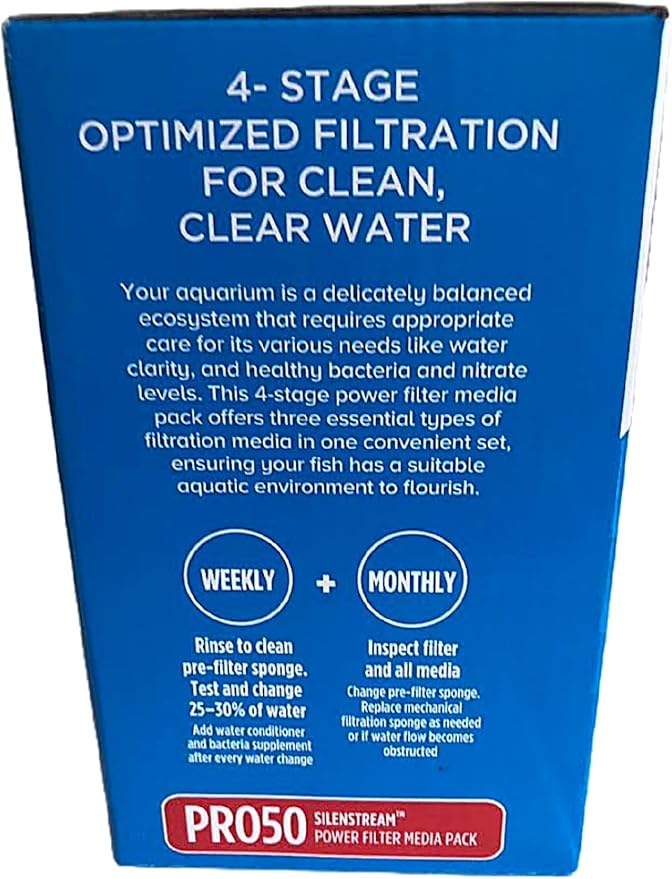 Top Fin Power Aquarium Filter Media Pack. Different Sizes to Choose from. (PRO50)