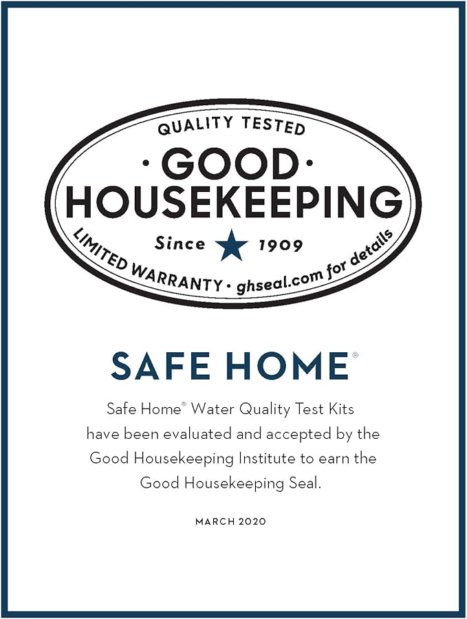 Safe Home® DIY Bacteria in Water Test Kit – Results as Fast as 6 Hours – Detects 50 Different Species of Coliform Bacteria – EPA Lab Certified – Made in the USA – (2 Pack)