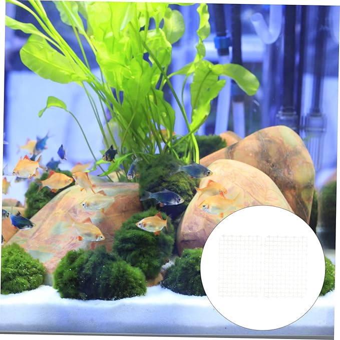 Mipcase 2pcs Aquarium Dividers Wear-Resistant Plate for Fish Tank Design Bottom for Gravel and Landscaping