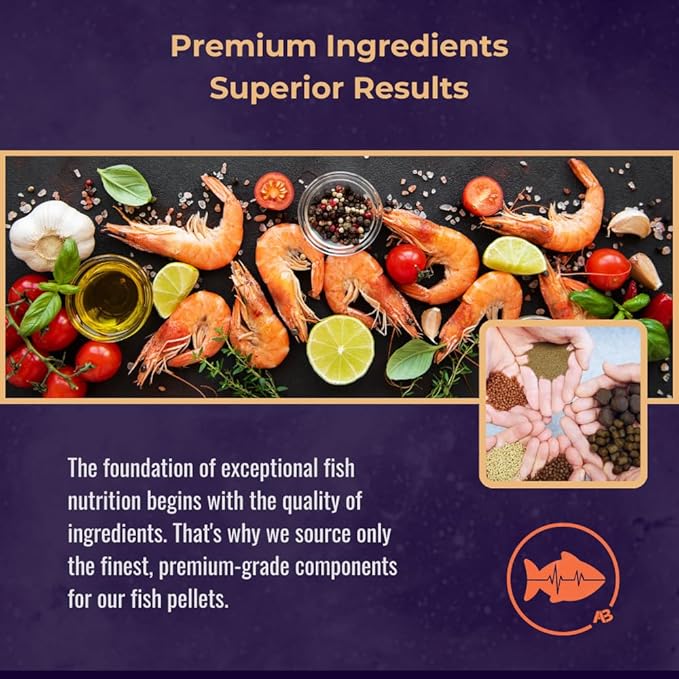 (2oz, Endler) Fish Food Species Specific - All Natural - Science Based Formula - Cleaner Water - Nutritional Powerfood for Special Fish Breeders, No Fillers
