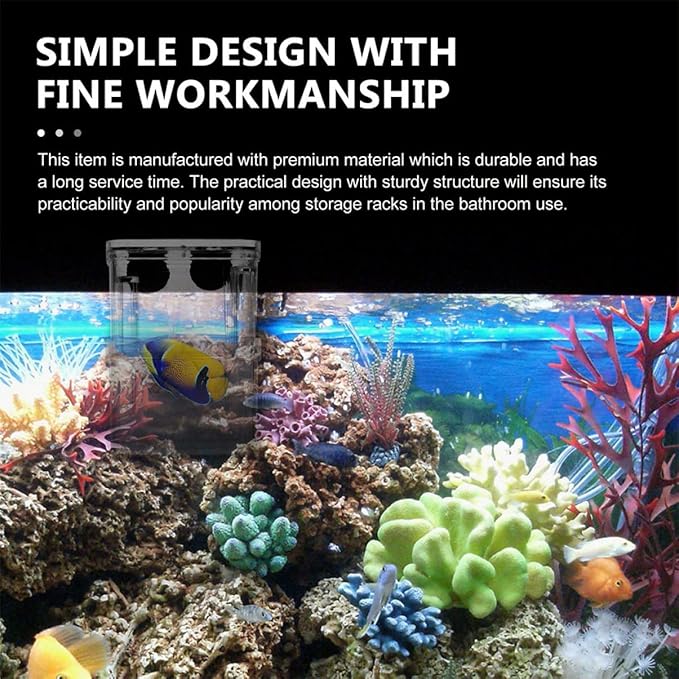 Fish Box, Fish Breeding Box Juvenile Breeding Aquarium Plastic Small