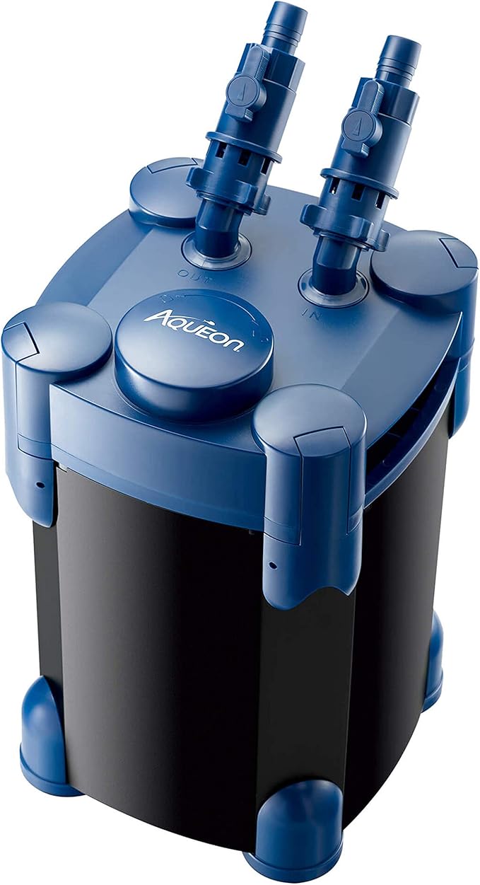Aqueon QuietFlow Aquarium Fish Tank Canister Filter For 55-100 Gallon Aquariums