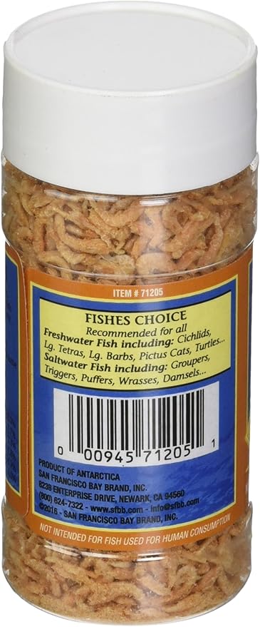 San Francisco Bay Brand ASF71205 Freeze Dried Plankton for Fresh and Saltwater Fish, 14gm