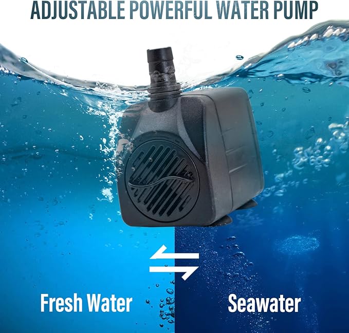 Aquarium Chiller 42gal, 1/10 HP Water Chiller 160L Fish Tank Hydroponics Cooling System with Quiet Design Refrigeration Compressor for Water Weeds Axolotl Jellyfish Coral Shrimp