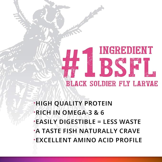 Fluval Bug Bites Color Enhancing Fish Food for Tropical Fish, Granules for Medium to Large Sized Fish, 4.4 oz. (Pack of 2)