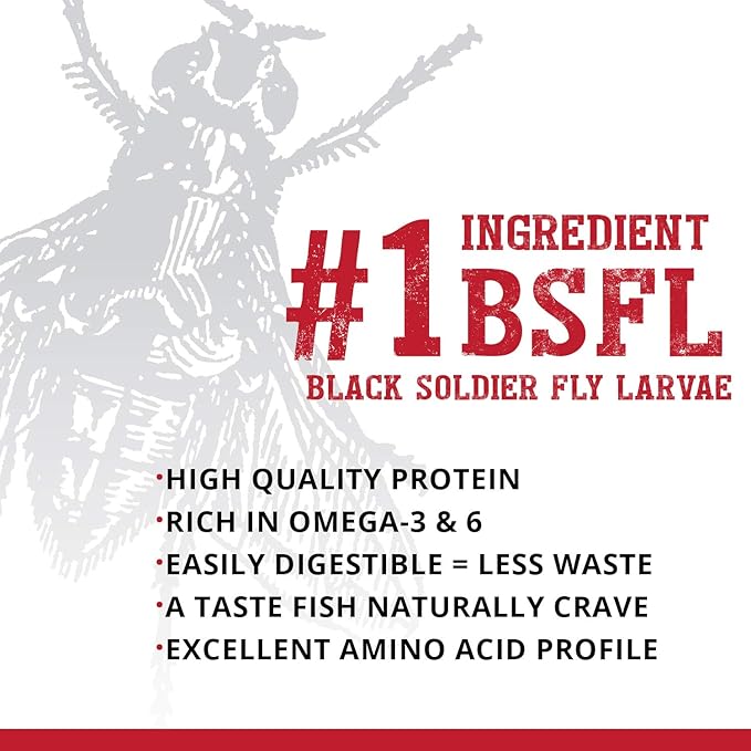 Fluval Bug Bites Cichlid Fish Food, Pellets for Medium to Large Sized Fish, 3.74 lb.