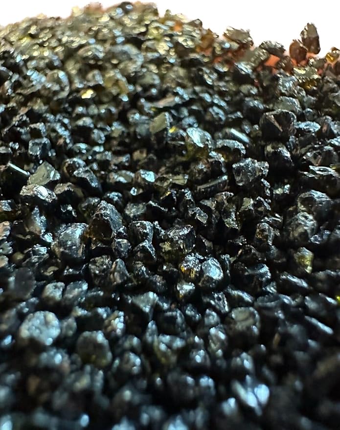 Wpc-Co. Premium Black Aquarium Sand Substrate - Medium Grit, Natural-Looking, Multi-Purpose, Black Color, 20 LBS