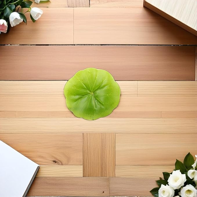 PRETYZOOM 30pcs Artificial Water Lily Leaves, Realistic Floating Water Lily Pads for Fish Tank, Aquarium, Pool, Home Decor, 2.36 Inches, Plastic