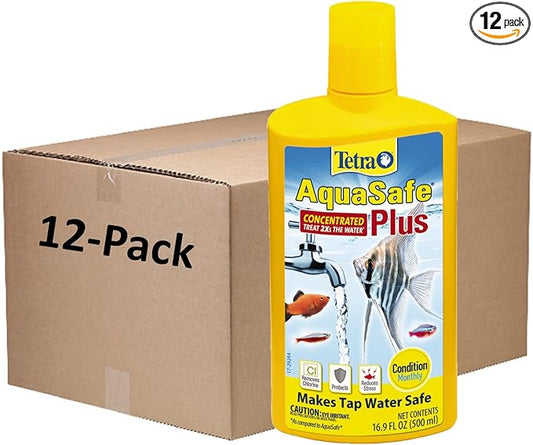Tetra Aqua Safe Plus Water Conditioner, 16.90 oz/500ml