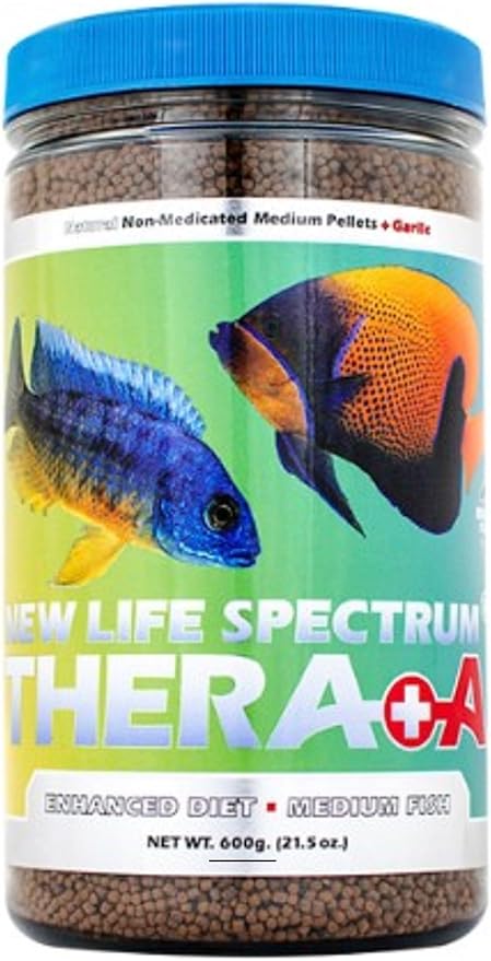 New Life Spectrum Thera+A Medium Fish, 2mm-2.5mm, 250 Grams, Pellet