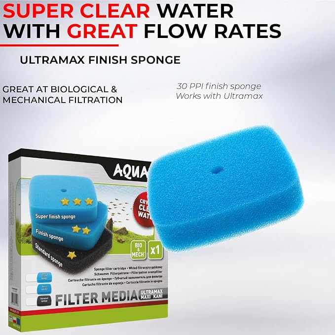 AquaEL Foam cardridge Finish Sponge 30PPI ULTRAMAX/MAXIKANI