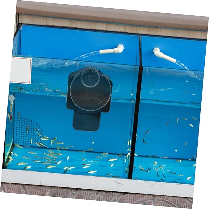 Automatic Fish Feeder for Aquarium Tank Large-Capacity Feeding Tool Fish Food Timer Dispenser Suitable for Vacation and Turtle Feeding