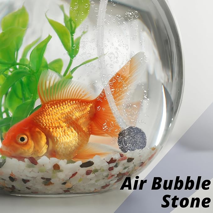 Battery Powered Fish Aerator, Aerator for Fishing Bucket 6 Gallons, Portable Fish Bubbler, Suitable for Fish Tank, Fish Bucket in Outdoor Fishing