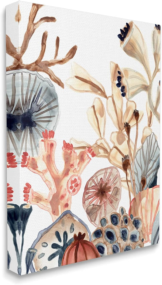 Stupell Industries Ocean Floor Aquatic Life Sand Dollars Kelp Coral