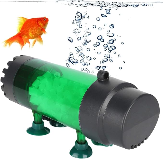 Zerodis Fluidized Bed Filter, Fish Bubble Media Filter Fish Cleaner Filter Aquarium Filter(Fluidized Bed LH300)