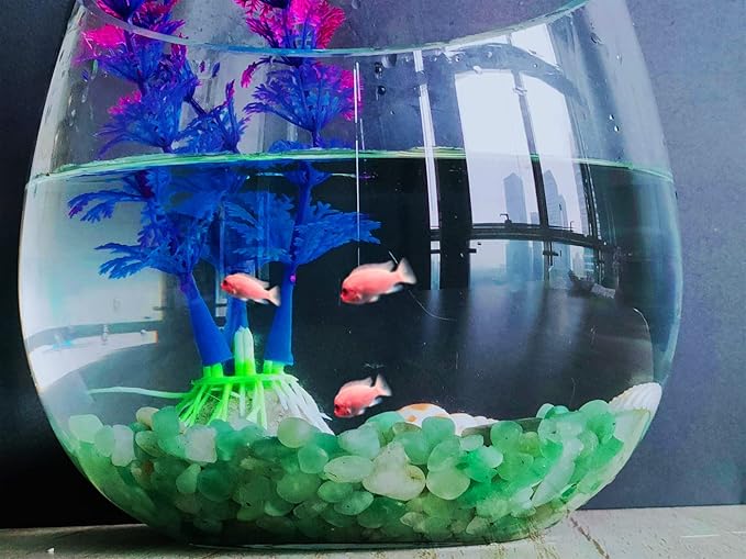 ZHIYUXI Green Aventurine Crystal Chips Bulk Fish Tank Gravel Vase Filler Stones Bulk Crushed Crystals Gemstone Polished Natural Quartz Stone Healing Crystals Glass Stones Fish Rocks