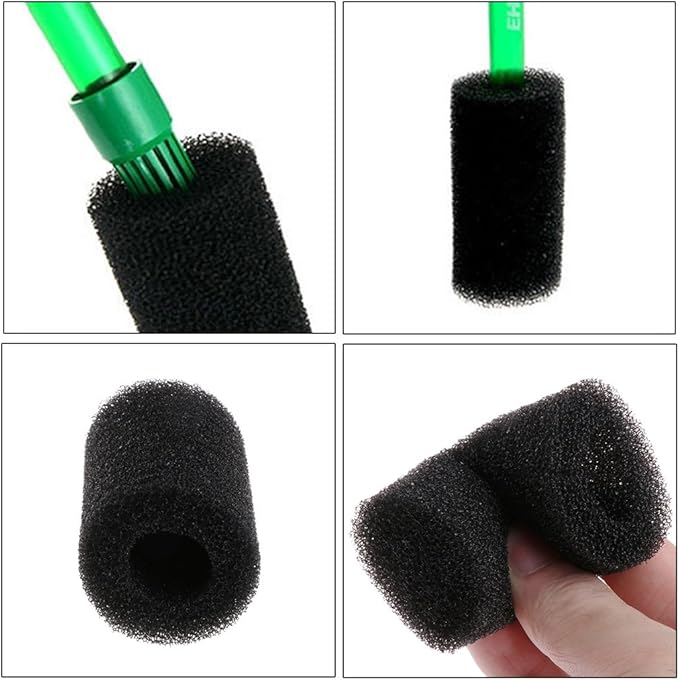 5Pcs Intake Filter Sponge Aquarium Fish for Filter Accessories Foam Rolls Filter Covers Pre-Filter Sponges Foams