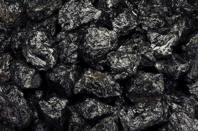 Fantasia Materials: 18 lbs Black Rutile Rough Stones from India