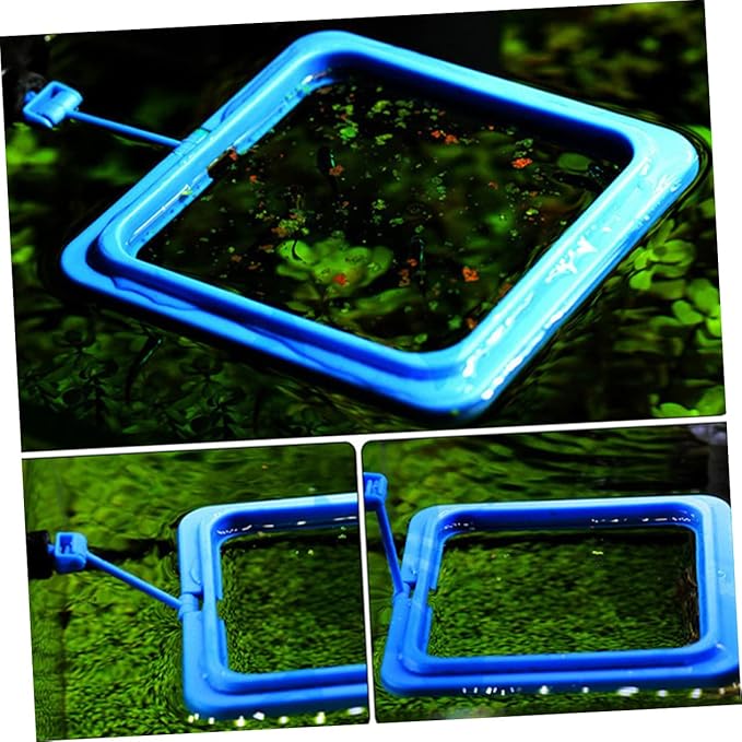 4pcs Portable Aquarium Feeding Ring Fish Vacation Feeder Tank Automatic Feeder