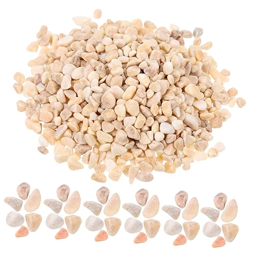 Totority 1bag Bag of Decorative Stones for Landscapes Garden Rock for Dioramas Scenery Basing for Terrariums and Bonsai Decor