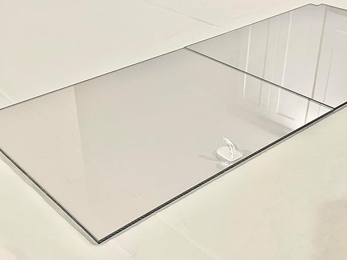 Aquarium Lid - 20 Gallon Long - Half Cut - Also Fits 29 Gallon Tanks - 3/16" Clear Polycarbonate Material - Tank not Included
