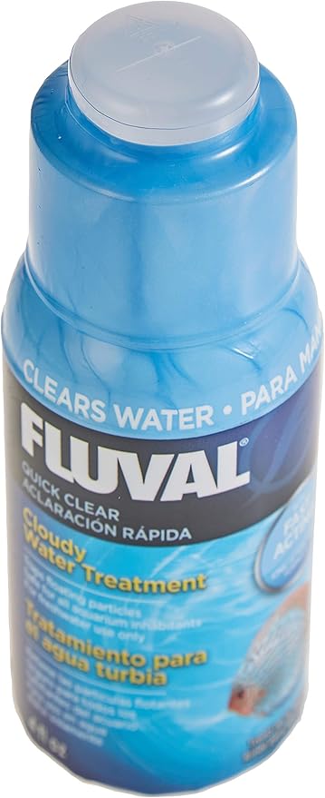 Fluval Quick Clear for Aquarium Water Treatment, 4-Ounce (Pack of 3)