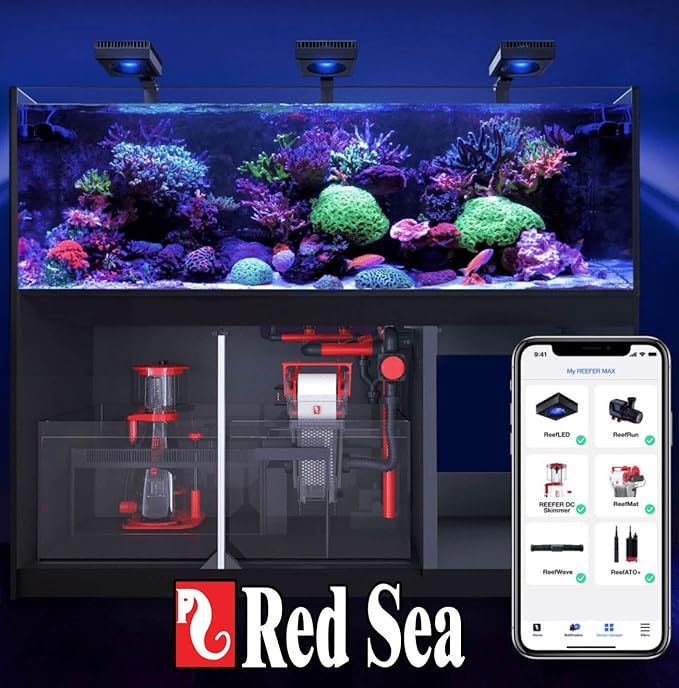 Red Sea ReefDose 4 Head Wireless Dosing Pump for Supplements, Foods & Trace Elements in Saltwater Aquariums | ReefBeat App Controlled Reef Marine