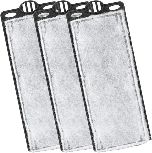 REPTIZOO Replacement Filter Cartridge for Turtle Tank, 3PCS Reptile Internal Filter Accessories for GLB07