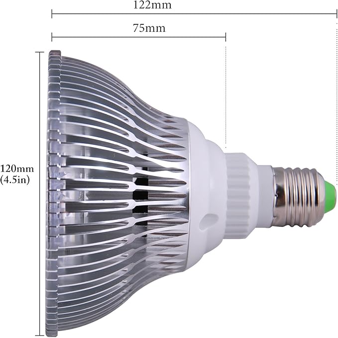 ABI 12W Tuna Blue LED Bulb Coral Reef Optimized Spectrum PAR38