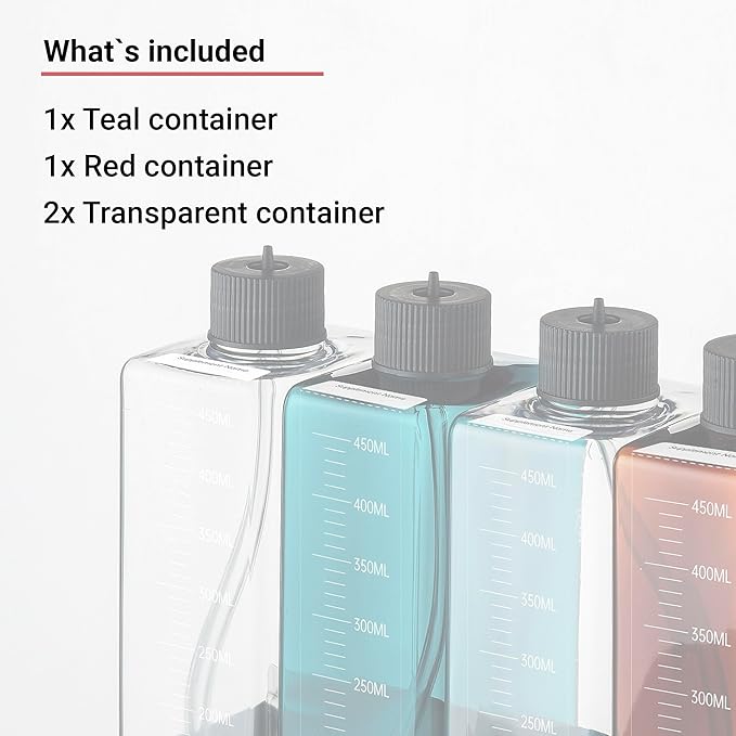 Chihiros Dosing Container - Dosing Reservoir - Dosing Pump Container - Storage Container for Aquarium Supplies - Fish Water Container - Precision Dosing of Fish Tank - Aquarium Supplies Dosing Kit