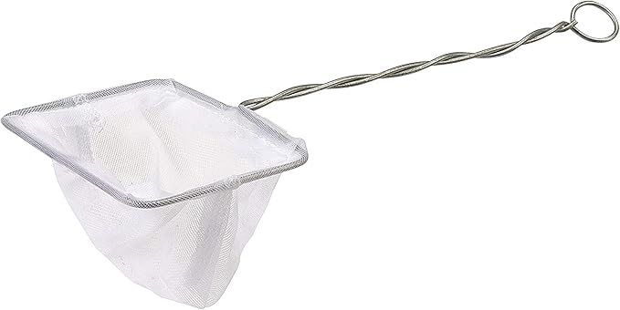 Pet Ting Aquarium Net for Tropical Cold Water Marine Fish Tank, 7 x 10 cm