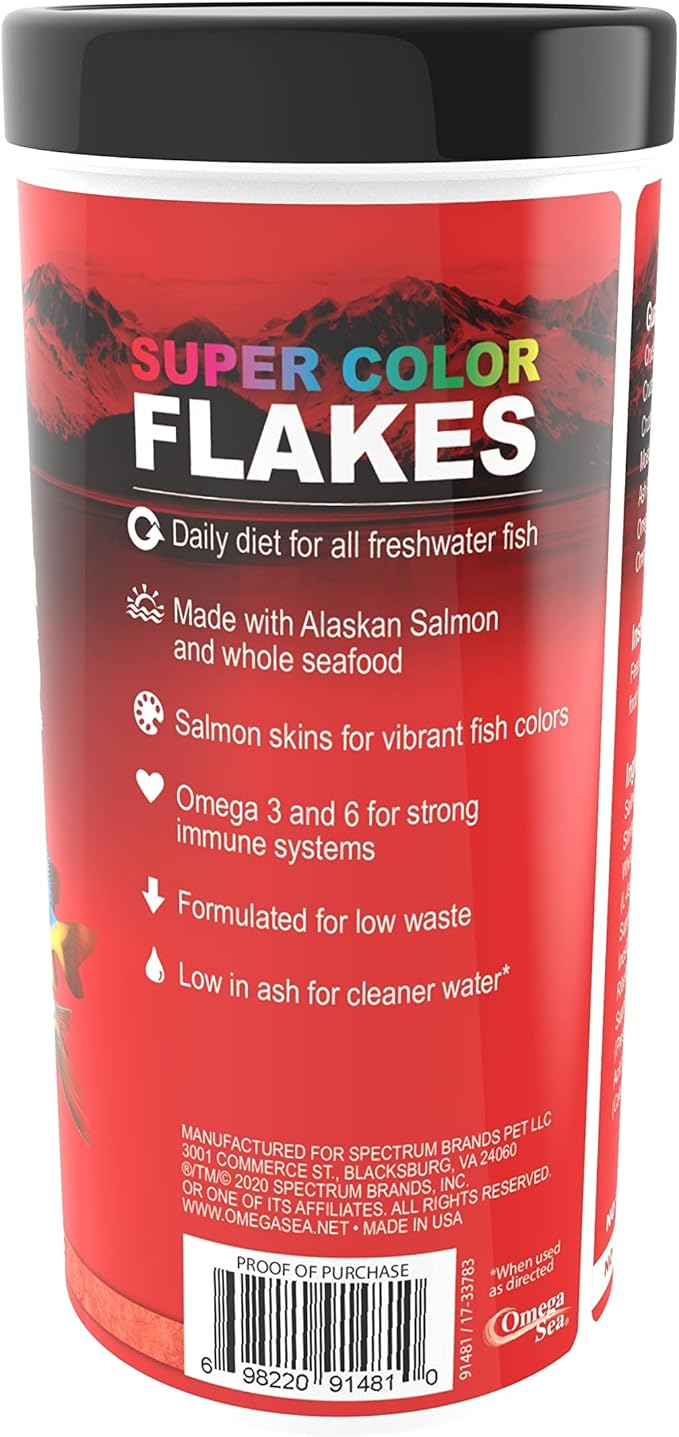 Omega One Super Color Flakes 2.2 oz