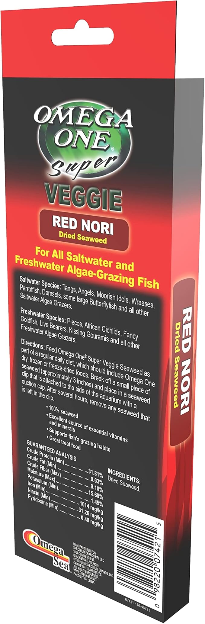 Omega One Super Veggie Red Seaweed (1 Box)