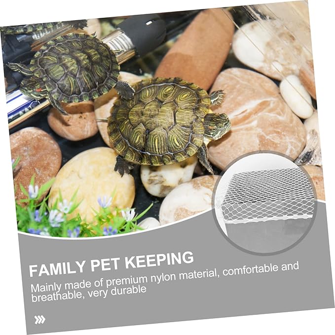 Turtle Tank Escape net Fish Separator net aquatainer mesh Fruit Bags DIY Aquarium Tree Faces Decor